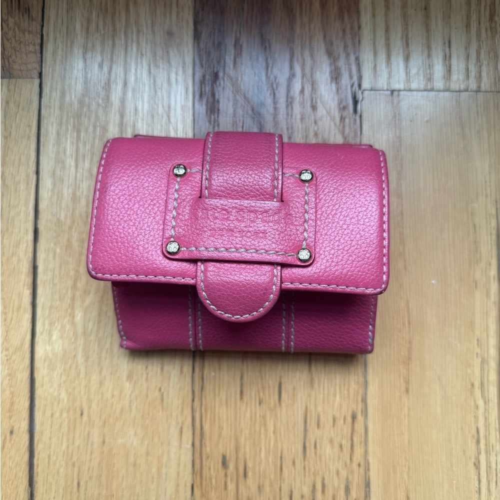 Kate Spade Pebbled Leather Trifold Wallet